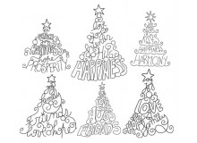 Stickserie - Wunschbäume